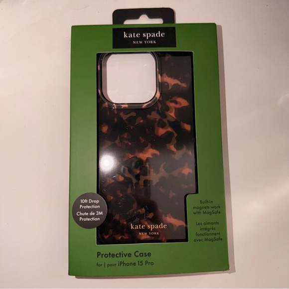 KATE SPADE Tortoise Phone Case - Picture 2 of 3
